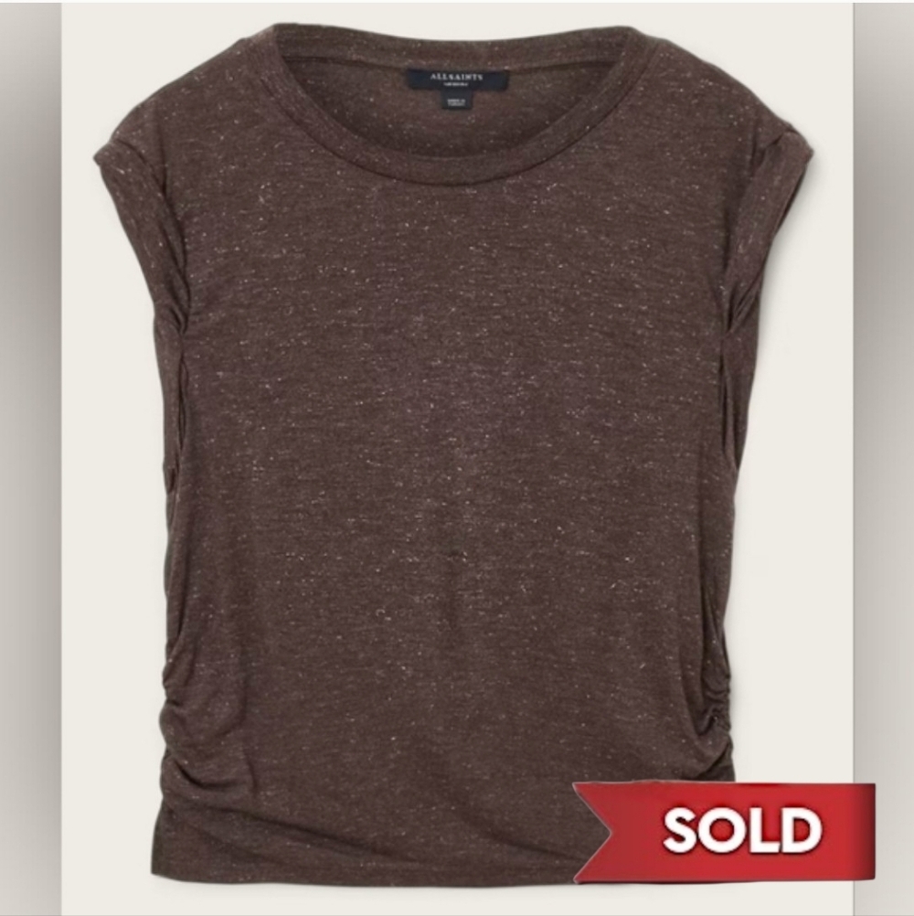 All Saints West Shimmer Tank Top